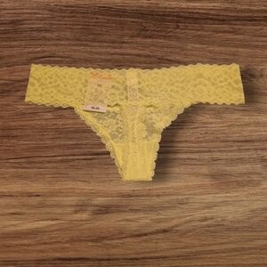 Auden Yellow Lace Panties 3 Pair